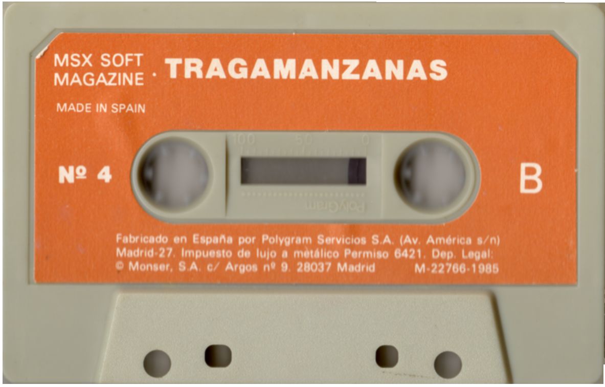 MSX Soft Magazine Nº 4 -  El Tragamanzanas